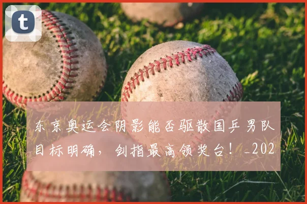 东京奥运会阴影能否驱散国乒男队目标明确，剑指最高领奖台！_20260531151458